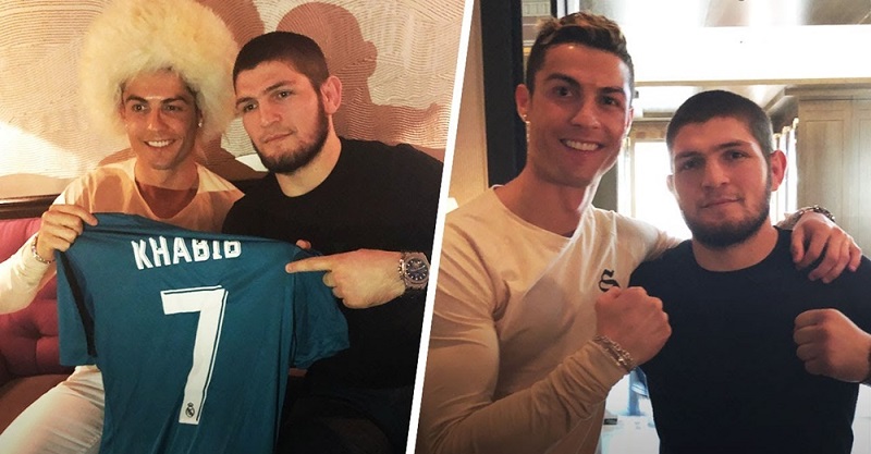 Ronaldo, Mbappe, Haaland, Khabib Nurmagomedov, MMA