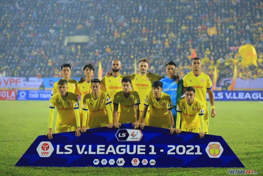 Trực tiếp Nam Định 0-0 Hà Nội: Đội khách ép sân Ảnh 1