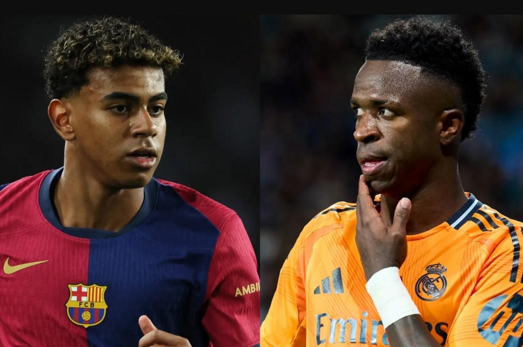 Yamal vượt mặt Vinicius ở thống kê đáng buồn