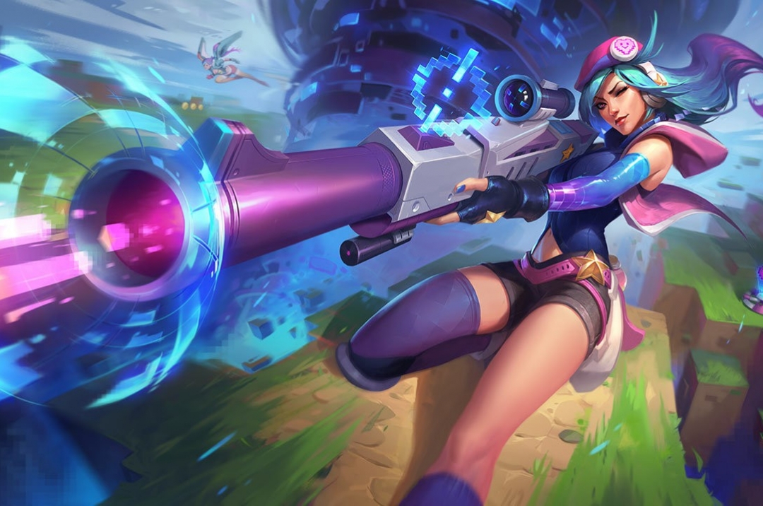 Cách chơi đội hình Caitlyn 8-bit DTCL Mùa 10