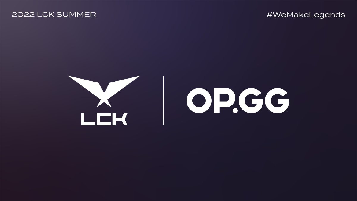 LMHT: OP.GG ký hợp đồng tài trợ LCK và WCK