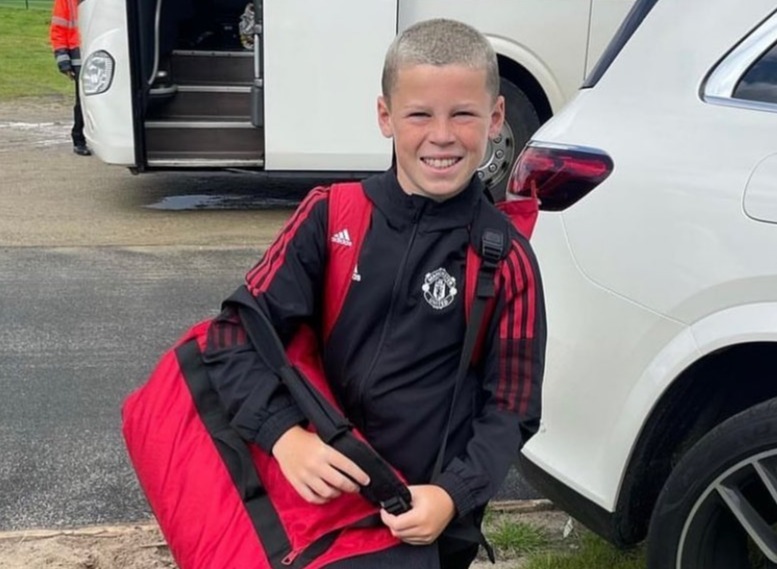 Con trai Rooney ghi 4 bàn vào lưới Liverpool, hứa hẹn tạo song sát với Ronaldo Jr