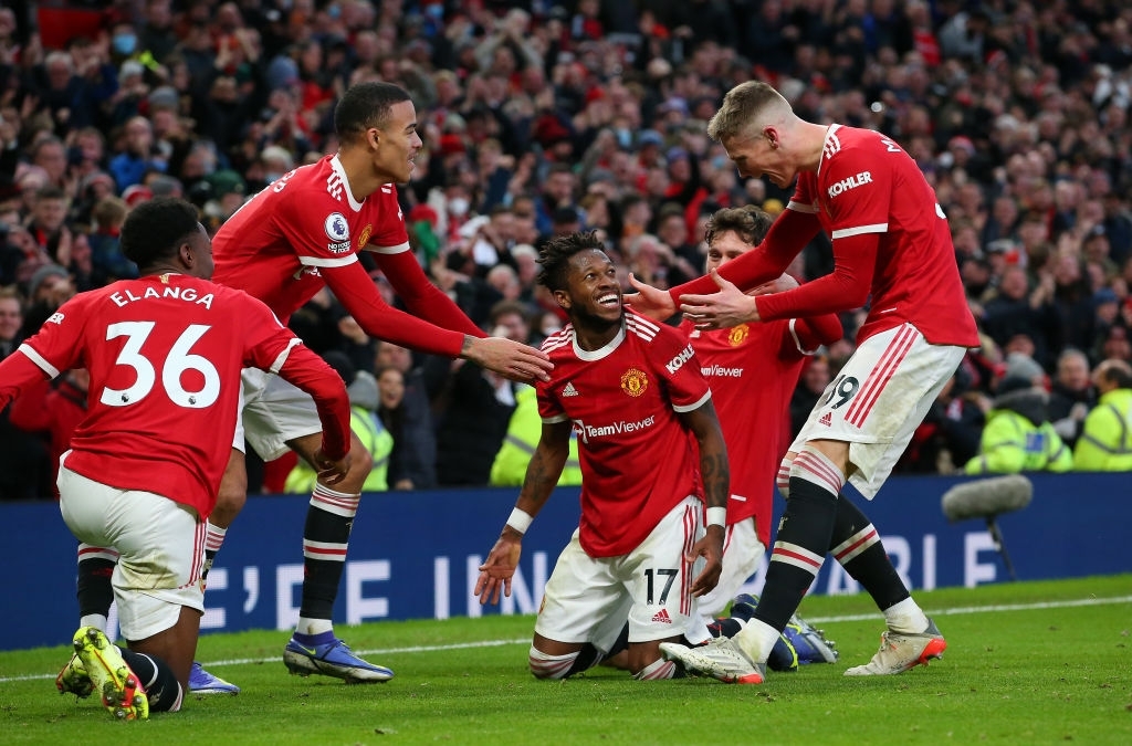 Fred tỏa sáng giúp Rangnick có 3 điểm đầu tiên cùng MU