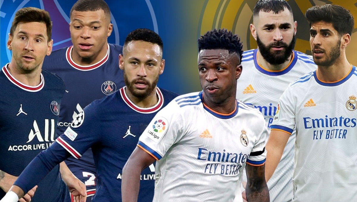 Xem trực tiếp PSG vs Real Madrid - Cúp C1 ở đâu? Kênh nào?