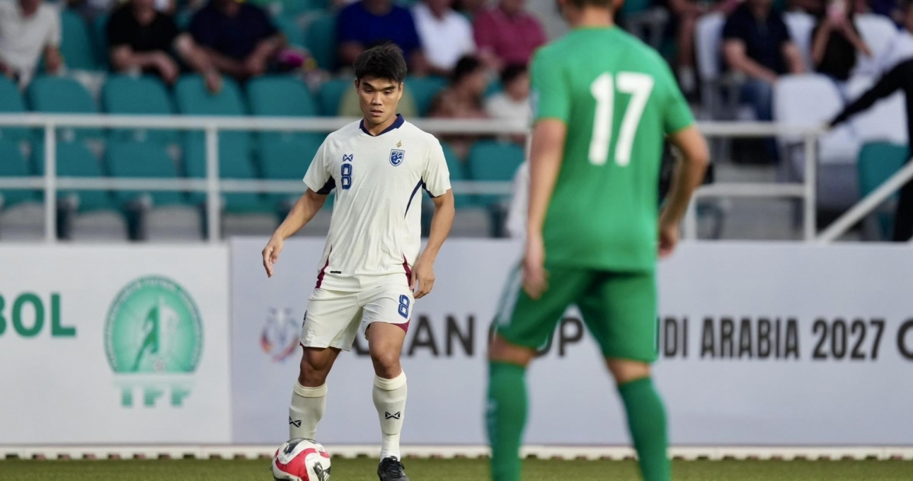 Trực tiếp Turkmenistan 3-1 Thái Lan: Chủ nhà áp đảo