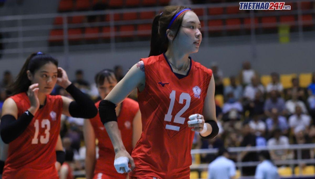 Trực tiếp bóng chuyền nữ Đài Bắc Trung Hoa 0-0 Hồng Kông: Áp đảo