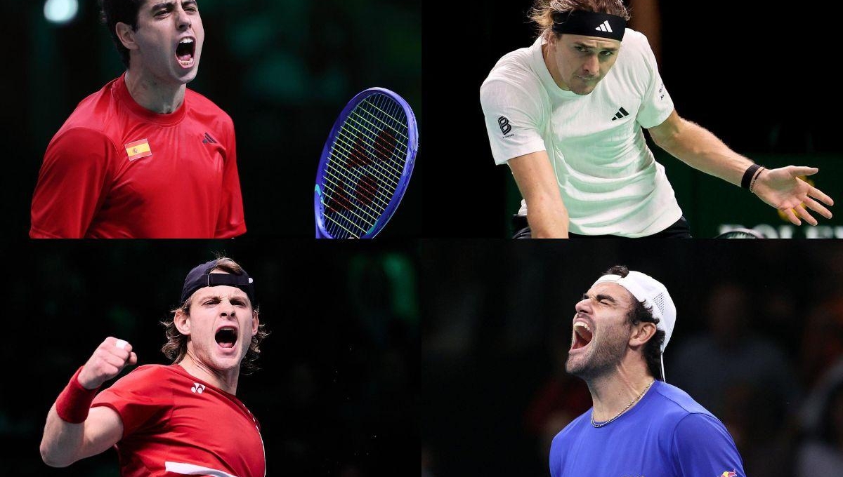 Xác định 4 đội tuyển lọt bán kết Davis Cup Finals 2025