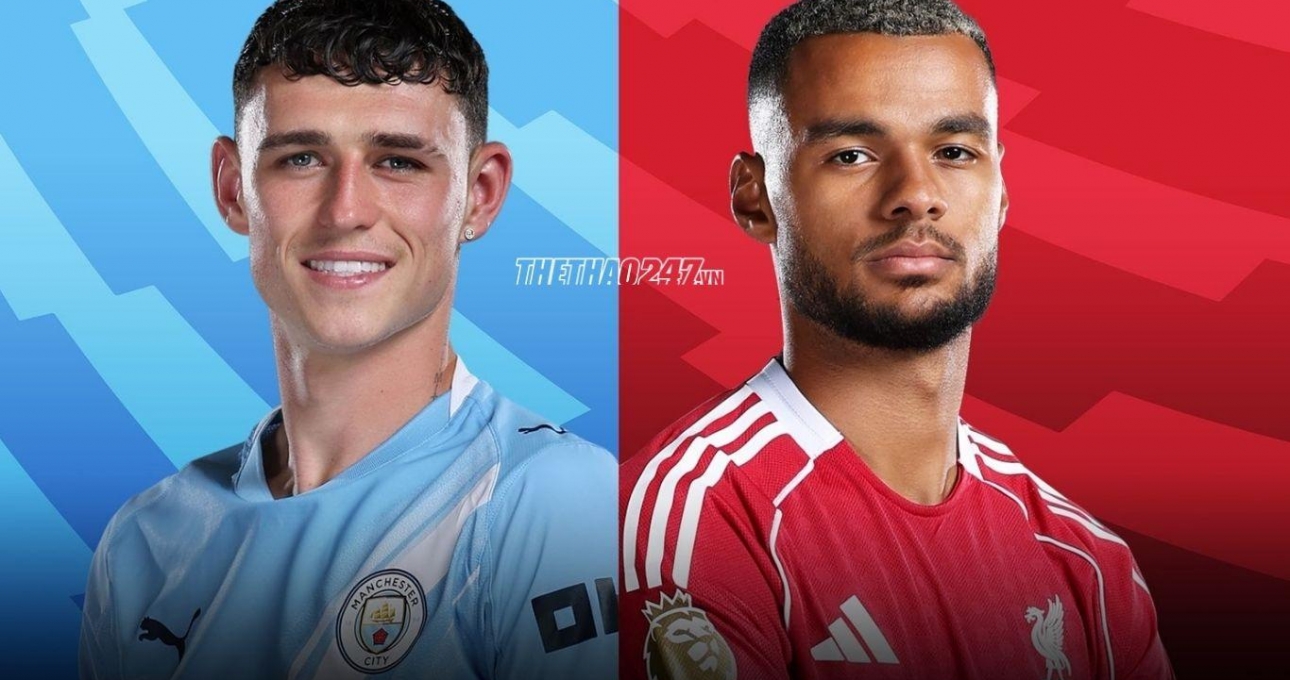 Trực tiếp Man City vs Liverpool: Đã có đội hình ra sân