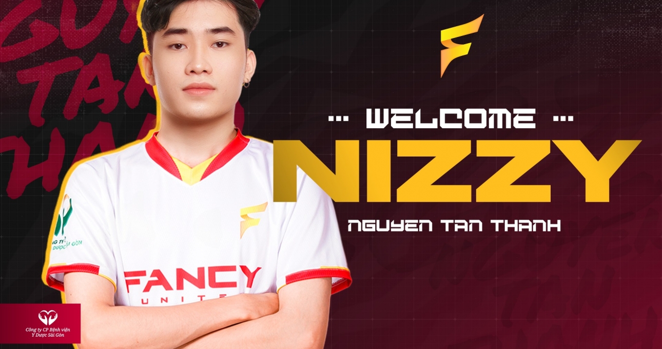 Valorant: Fancy United chiêu mộ nizzy cho mùa giải mới
