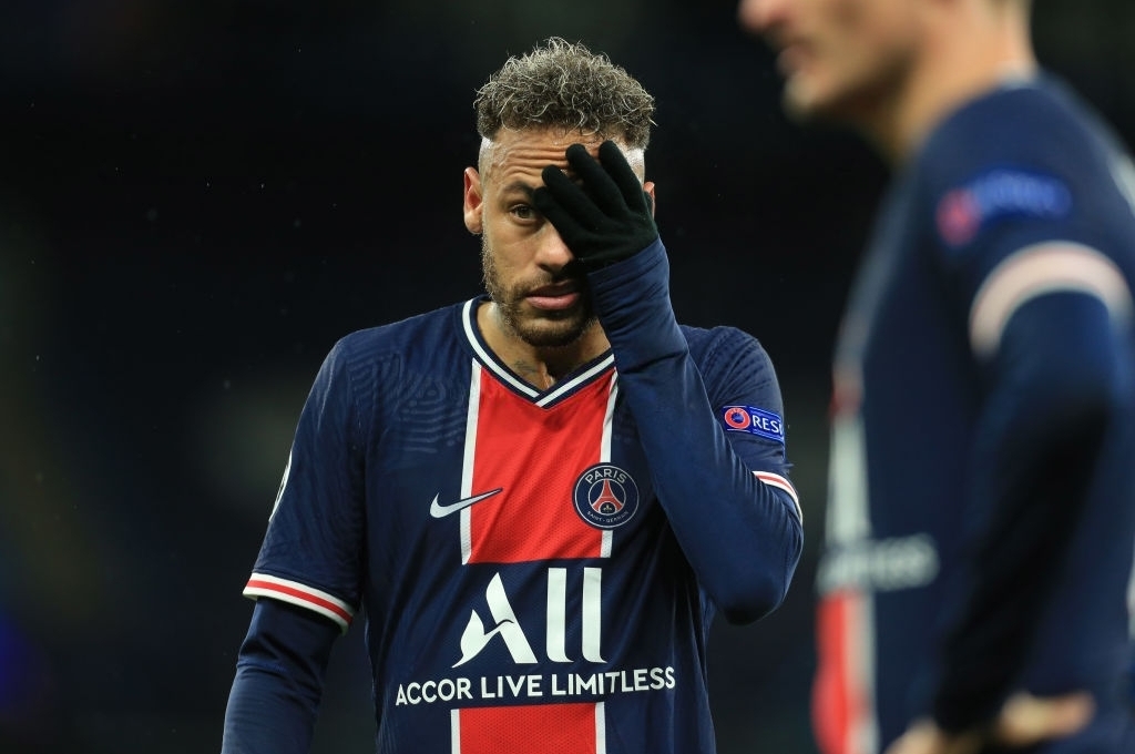 Neymar quyết định rời PSG sau trận thua Man City