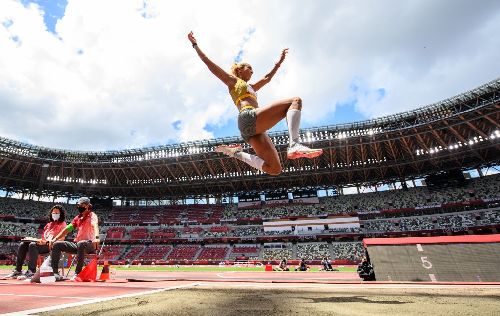 Cú nhảy ngoạn mục giúp điền kinh Đức có thêm một tấm HCV