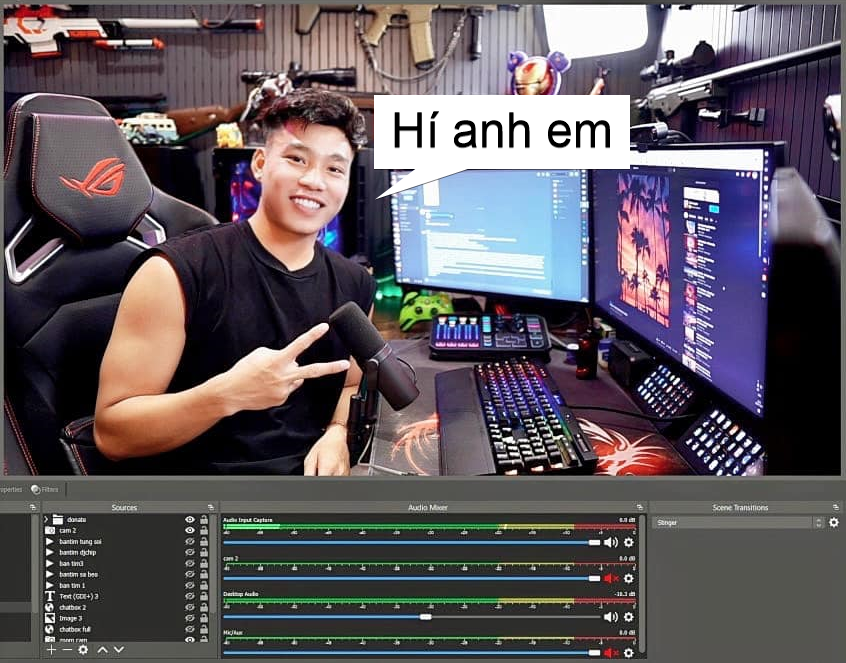 Văn Thanh đến thăm nhà Độ Mixi, ngỏ ý muốn được livestream trên kênh của tộc trưởng