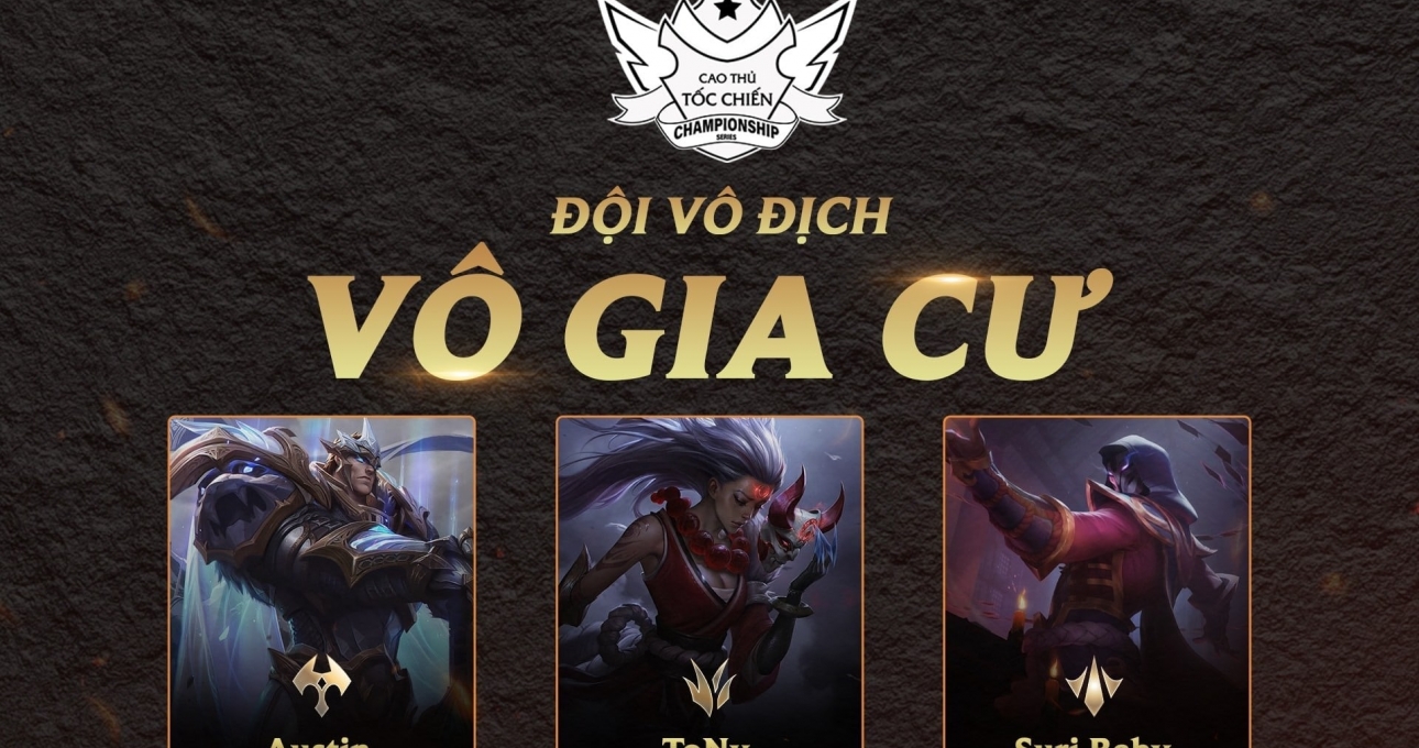Team Vô Gia Cư lên ngôi vô địch giải đấu CCS Mùa 3