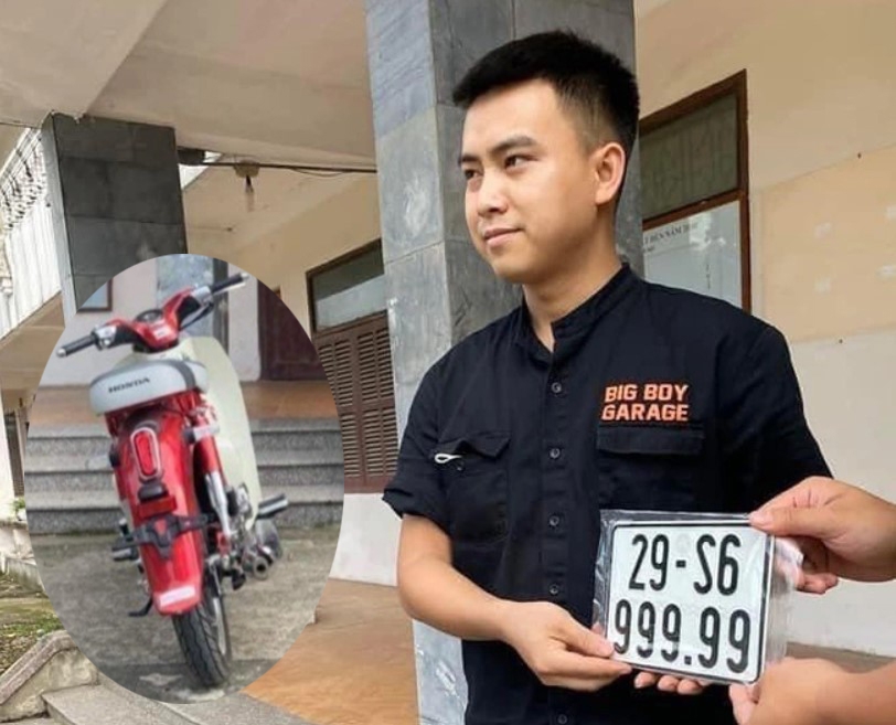 Honda Super Cub bốc trúng biển ngũ quý 9, được trả 700 triệu chủ xe vẫn 'lắc đầu'
