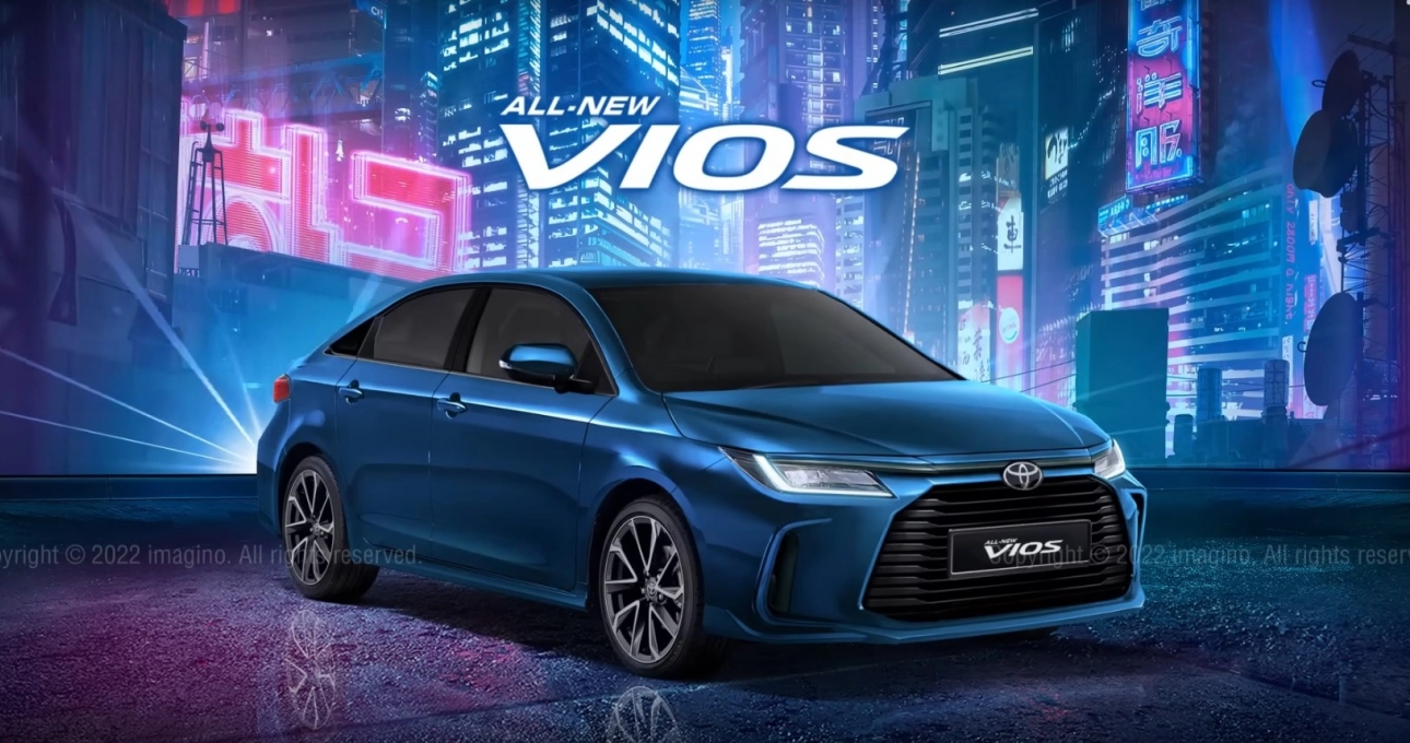 Sedan 'quốc dân' Toyota Vios 2023 lộ diện, thiết kế hòa trộn Corolla Altis và Camry, ra mắt 9/8