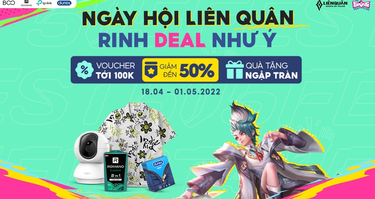 Fan bất ngờ trước event mới của Garena, chơi Liên Quân nhận voucher giảm giá 'ba con sâu'