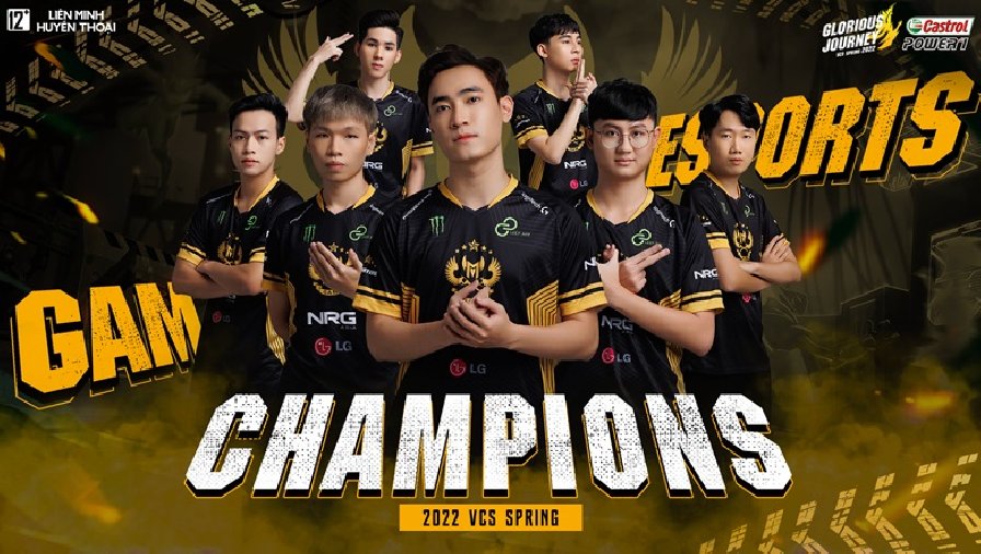 LMHT: GAM Esports vô địch VCS Mùa Xuân 2022