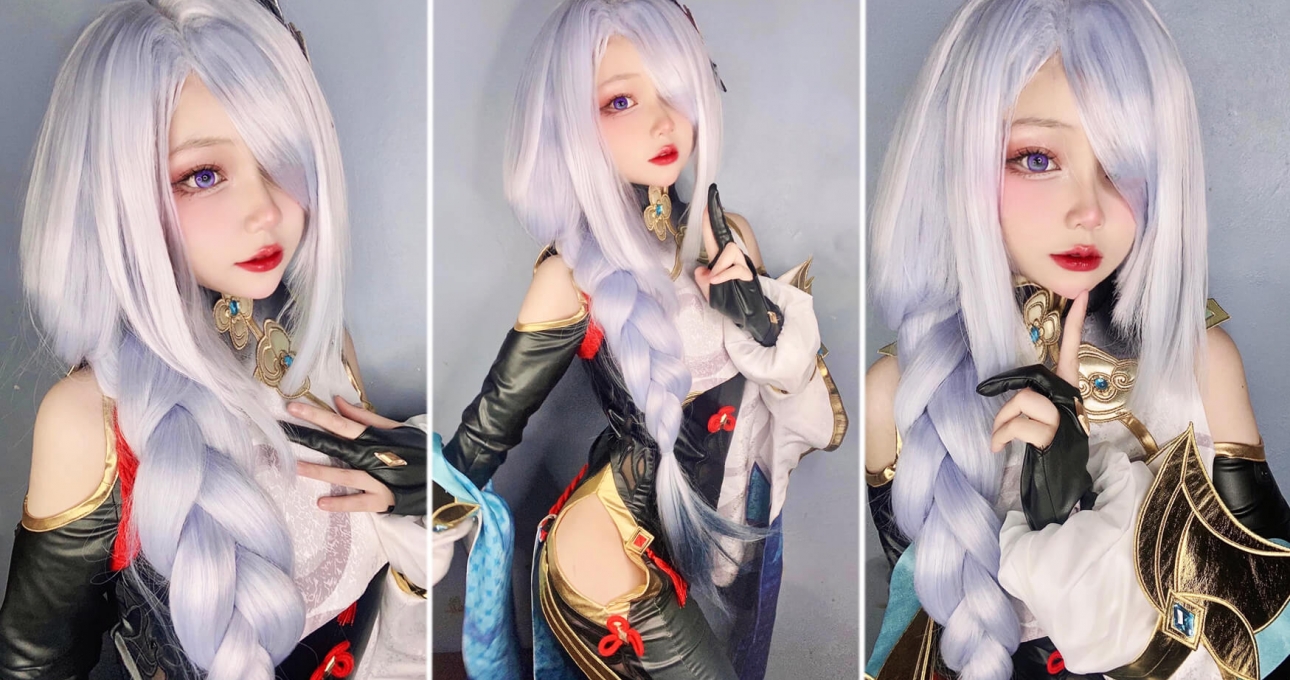 Nữ game thủ Việt cosplay Shenhe trong Genshin Impact khiến fan không thể rời mắt