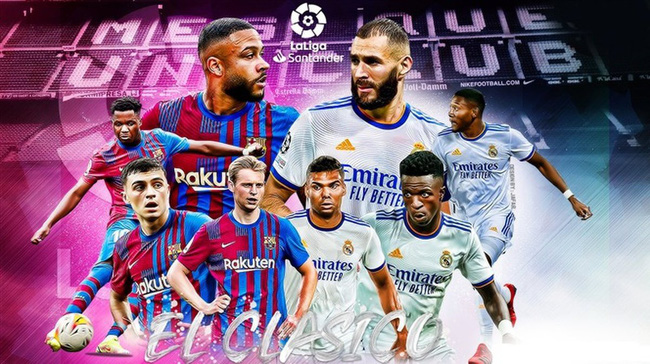 Lịch thi đấu bóng đá hôm nay 12/1: Siêu kinh điển El Clasico
