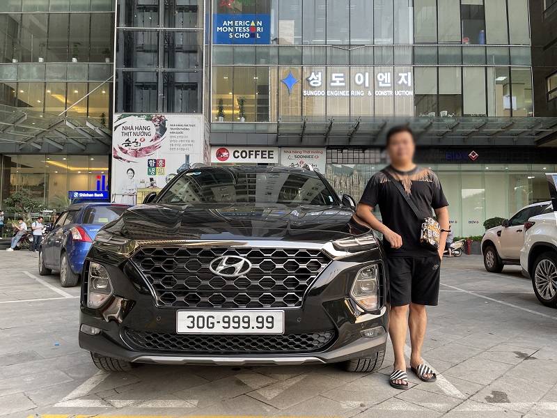 Bốc được biển ngũ 9, chủ xe Hyundai Santa Fe bán lại với giá gần 4 tỷ đồng