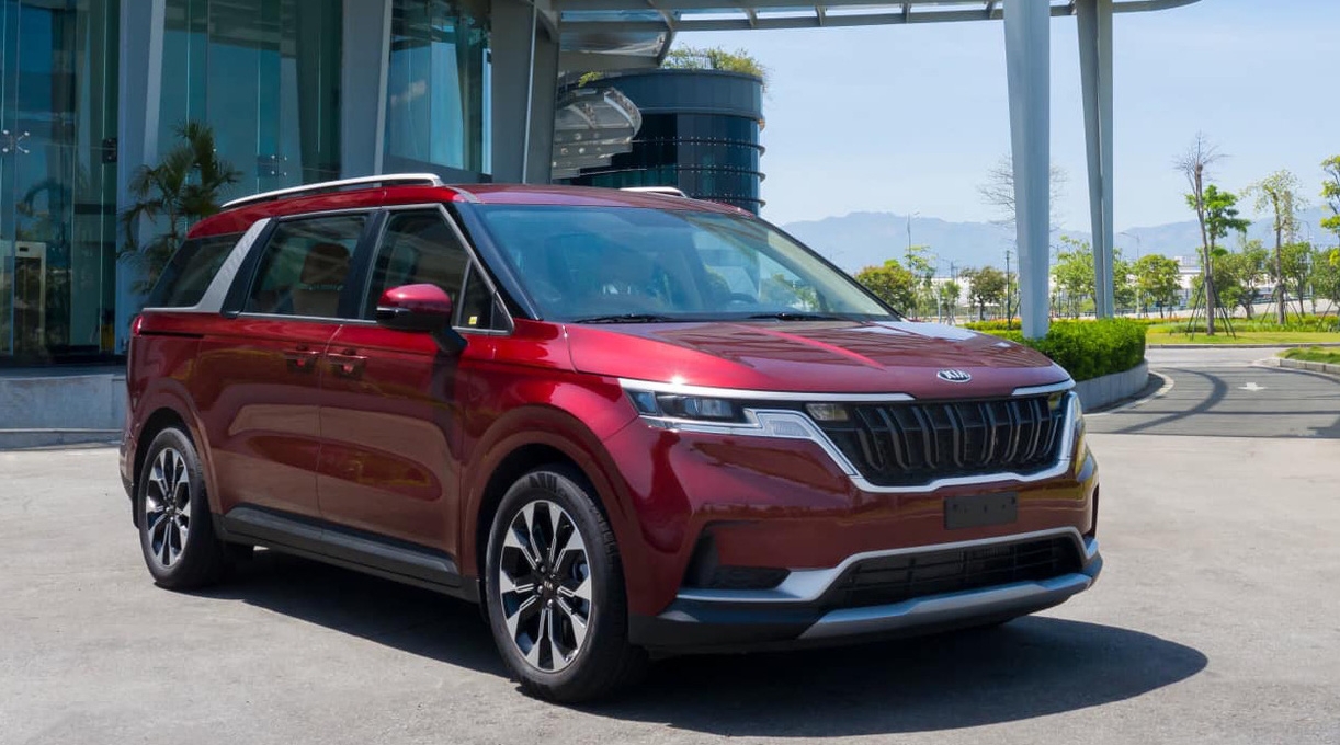 Rò rỉ ảnh thực tế Kia Carnival 2022 tại Việt Nam, thiết kế cực đẹp