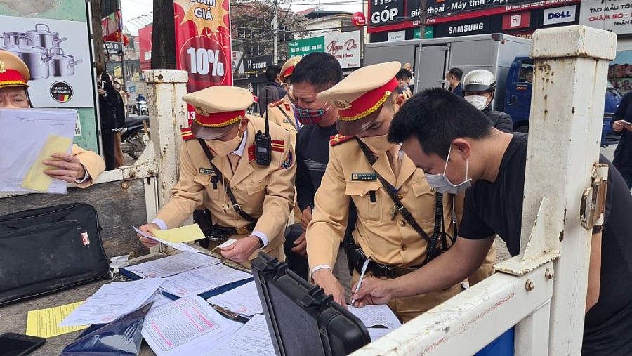 Từ 15/4, CSGT toàn quốc mở đợt cao điểm xử phạt vi phạm giao thông