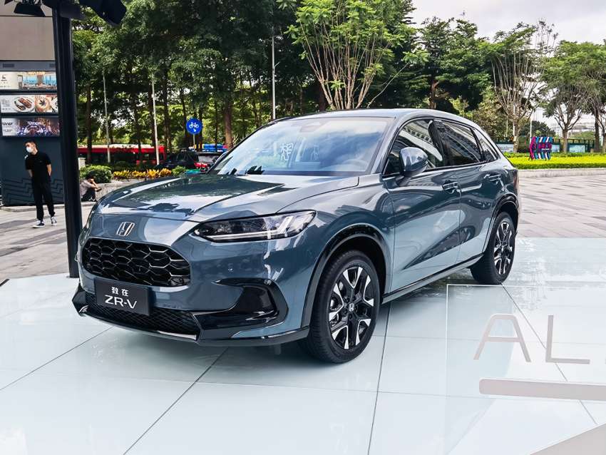 Ảnh thực tế Honda ZR-V – SUV cỡ B siêu đẹp cạnh tranh Toyota Corolla Cross