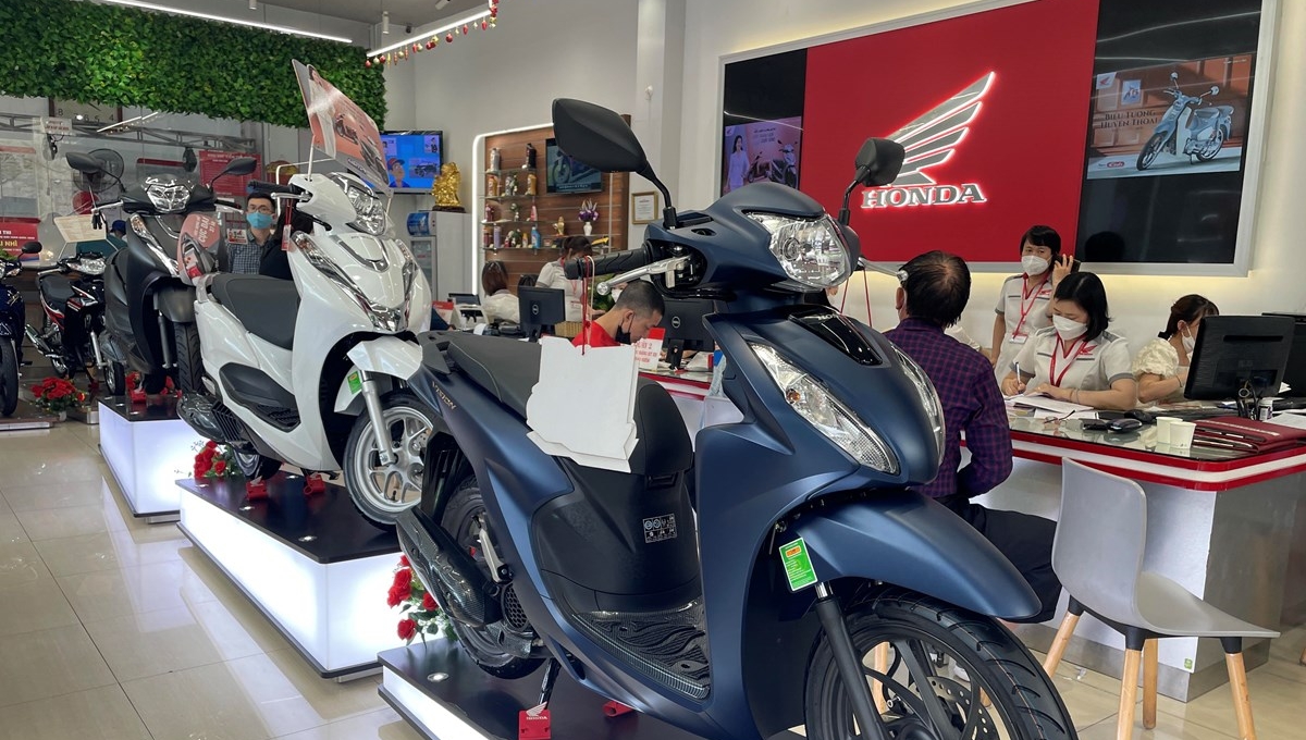 Xe máy Honda giảm giá mạnh khi nguồn cung phục hồi