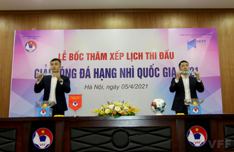 Vĩnh Phúc, Hòa Bình rơi vào bảng 'tử thần' ở Hạng Nhì 2021