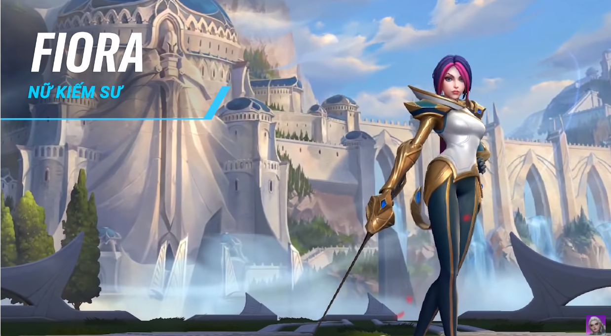 Tổng quan tướng Fiora trong LMHT Tốc Chiến