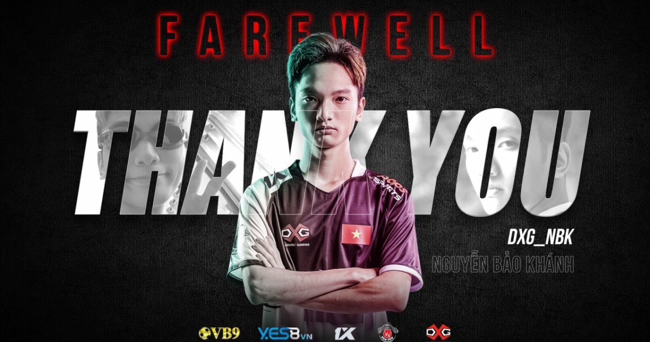 PUBG: NBK chia tay DivisonX Gaming (DXG)