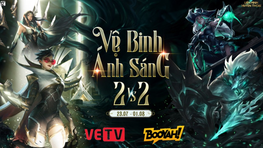 LMHT: VCS tạm hoãn, các tuyển thủ rủ nhau đánh giải Vệ Binh Ánh Sáng 2v2