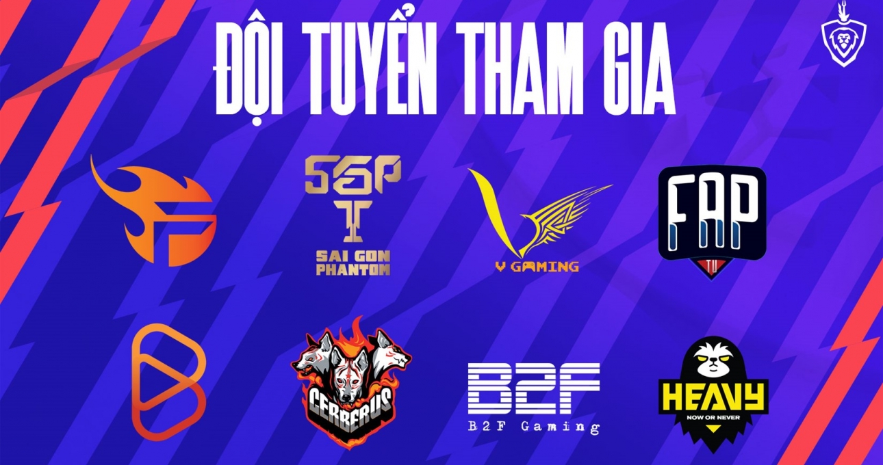Danh sách 8 đội tuyển tham dự ĐTDV Mùa Đông 2021