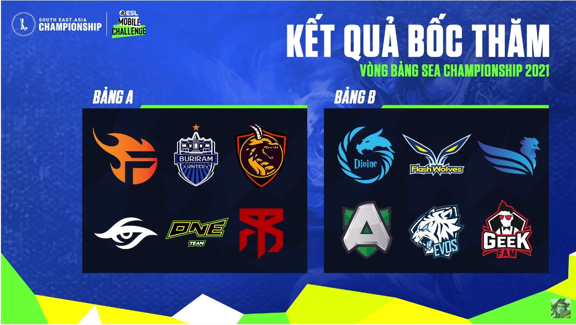 Giải Vô Địch Tốc Chiến Đông Nam Á 2021: Divine Esports đối đầu SBTC Esports tại vòng bảng