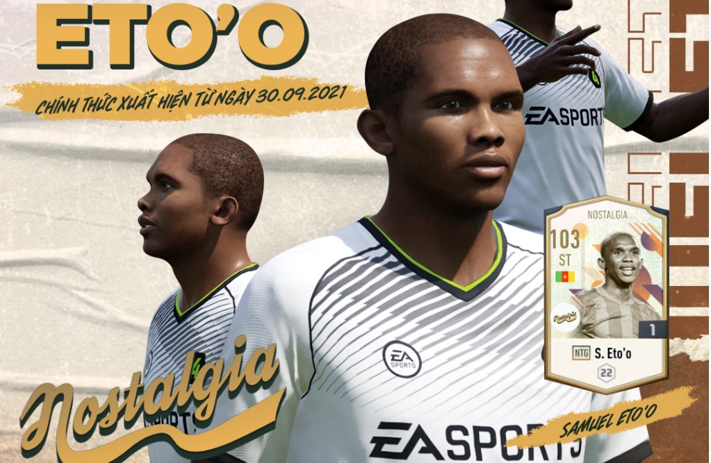 FIFA Online 4: Samuel Eto’o mùa NTG chính thức xuất hiện