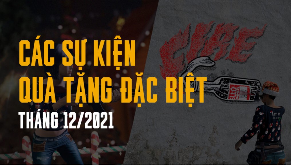 PUBG tặng hàng loạt phần quà đặc biệt cho game thủ dịp cuối năm