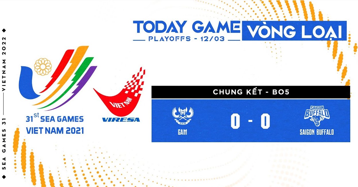 Lịch thi đấu SEA Games 31 LMHT hôm nay 12/3