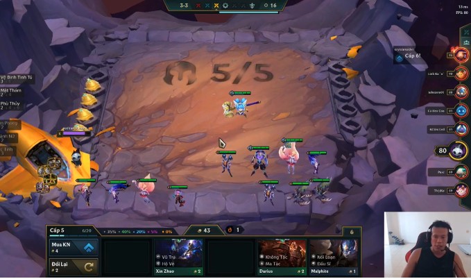 Cán mốc Cao Thủ DTCL, Thủ Môn Tấn Trường khiến nhiều game thủ 'xách dép'