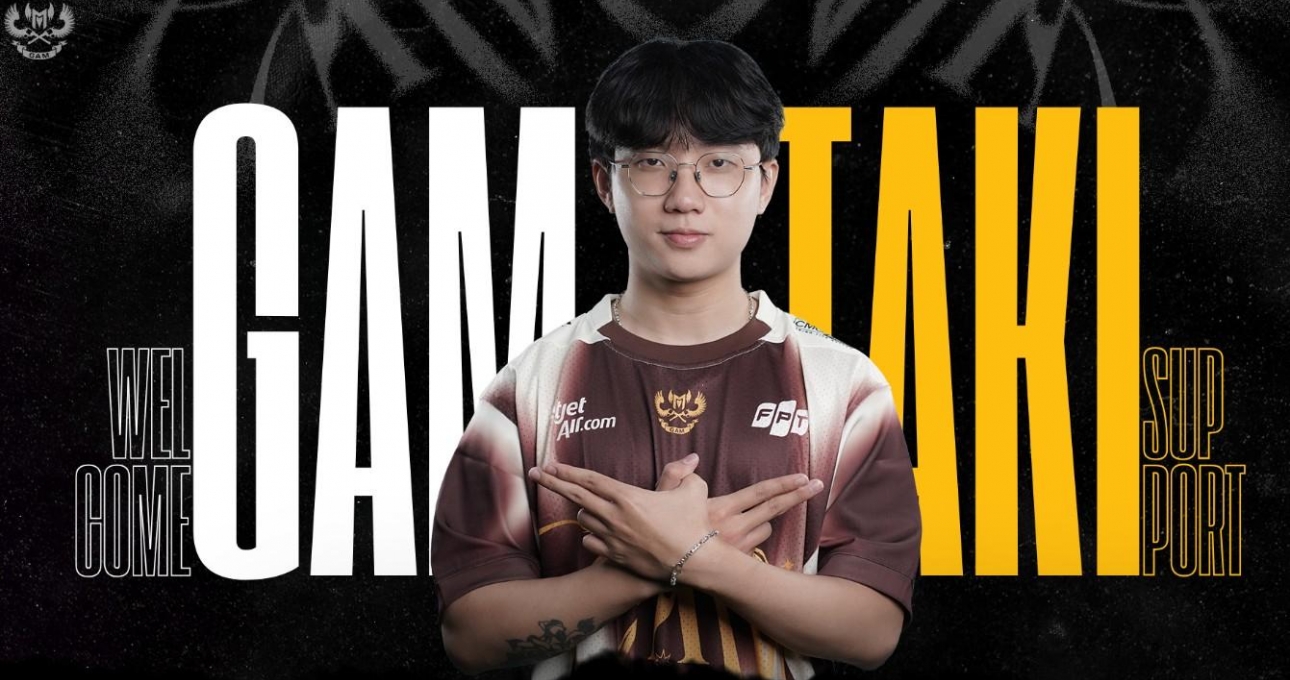 Chiêu mộ thành công Taki, GAM chính thức hoàn thiện đội hình 2026