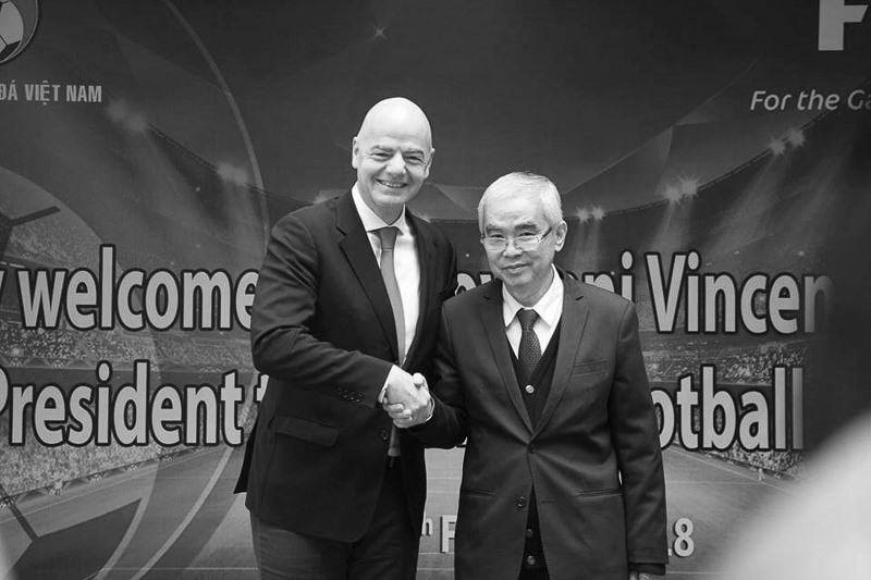 Chủ tịch FIFA và nhiều LĐBĐ chia buồn về sự ra đi của cựu chủ tịch VFF Lê Hùng Dũng