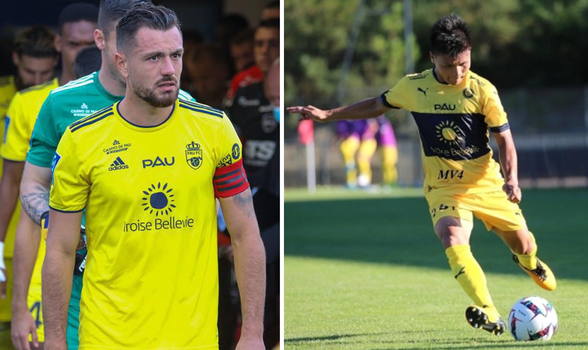 Quang Hải được đội trưởng Pau FC hết lời khen ngợi