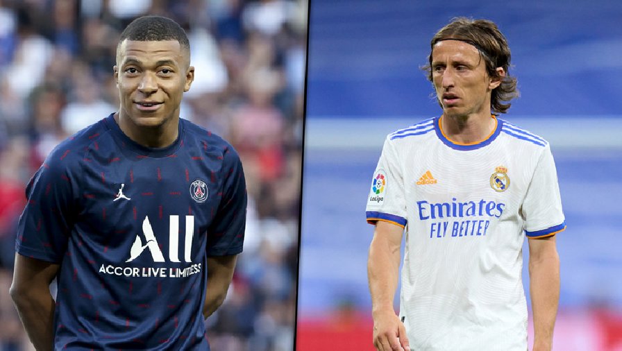 Luka Modric: 'Tất cả chúng tôi đều nghĩ Mbappe sẽ đến Real Madrid'