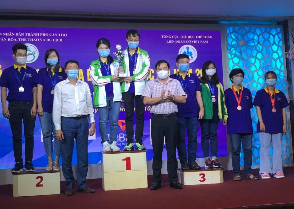 Giải cờ vua đồng đội toàn quốc kết thúc sớm 3 ngày để phòng dịch