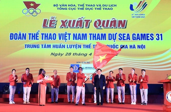 Lễ xuất quân Đoàn Thể thao Việt Nam tham dự SEA Games 31 hứa hẹn mang tới nhiều thành tích nổi bật