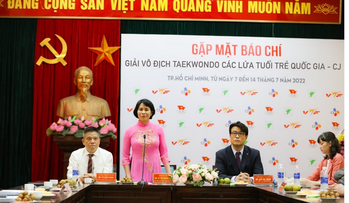 Hơn 1000 HLV, VĐV dự giải Taekwondo các lứa tuổi trẻ Quốc gia 2022