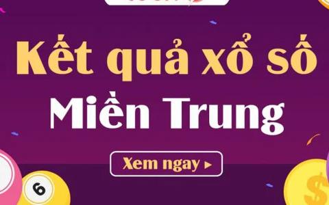 XSMT 8/6/2025 - Kết quả xổ số miền Trung hôm nay 8/6/2025