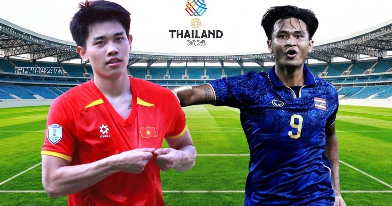 Trực tiếp U22 Việt Nam vs U22 Thái Lan: Không khí cực nóng!