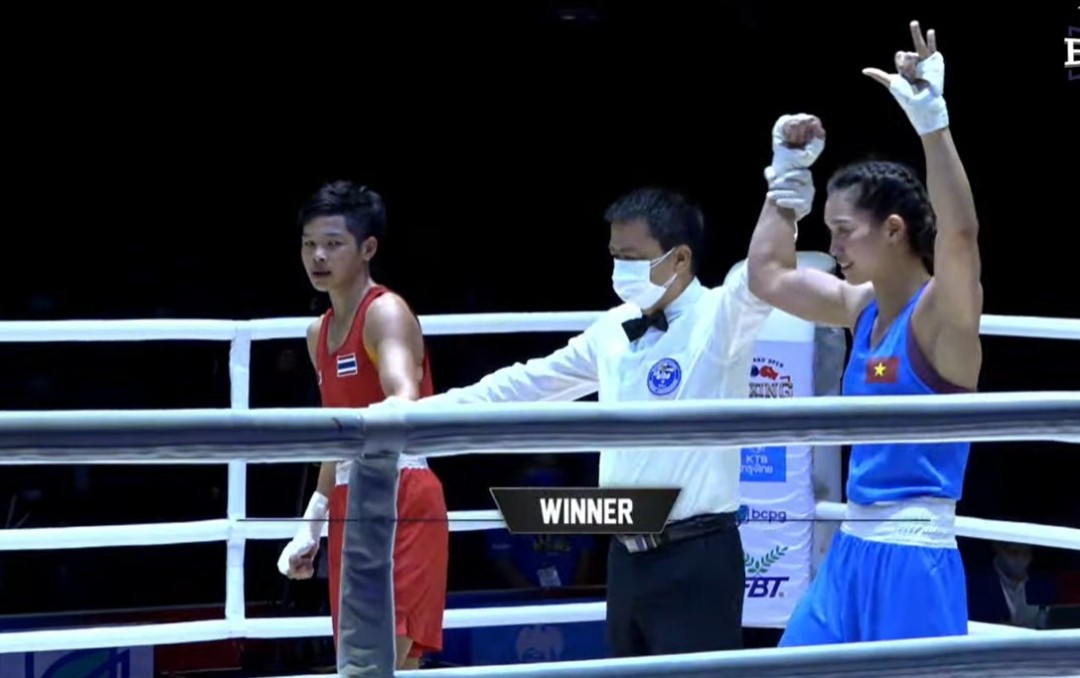 Hạ tay đấm đẳng cấp Olympic, Nguyễn Thị Tâm tiến thẳng vào chung kết