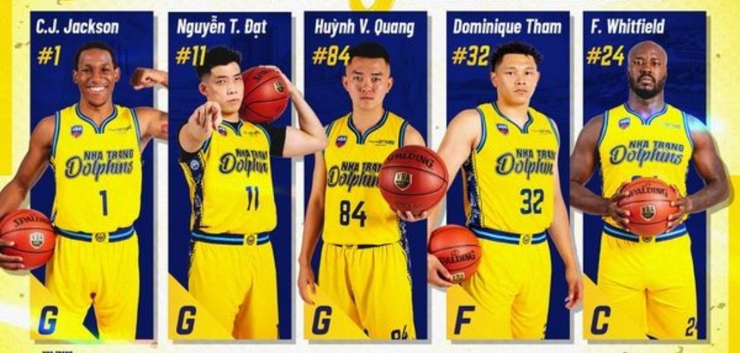 Danh sách Nha Trang Dolphins tham dự giải bóng rổ VBA 2022