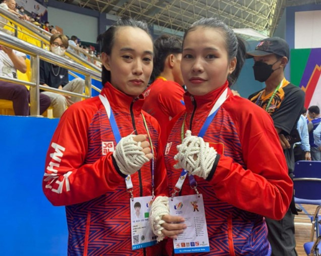 2 nữ võ sĩ Việt Nam bị VAR tước HCV SEA Games 31